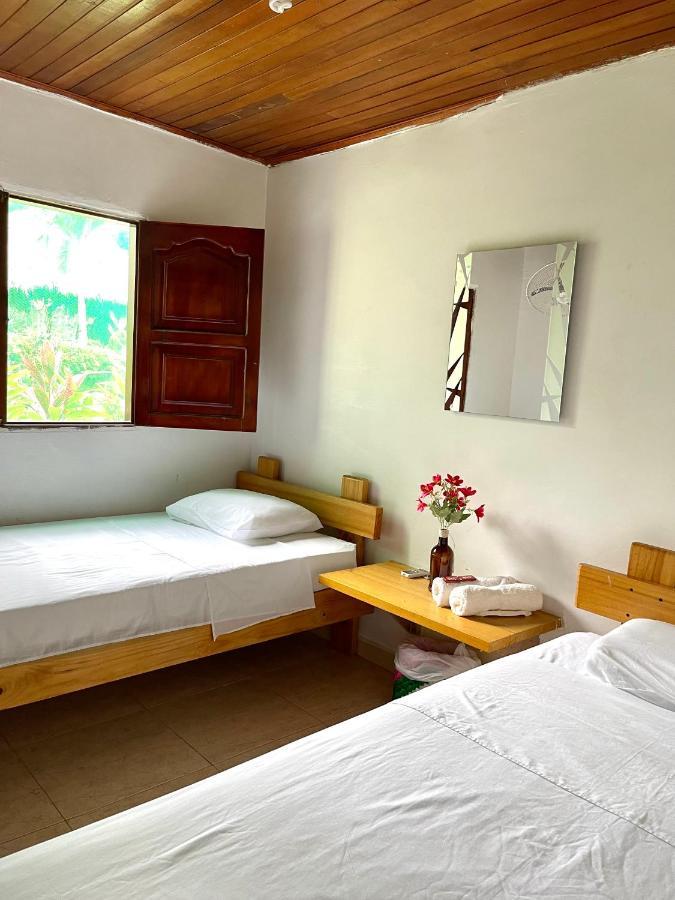 Ecohostal Palmares Del Rio Гуачака Экстерьер фото