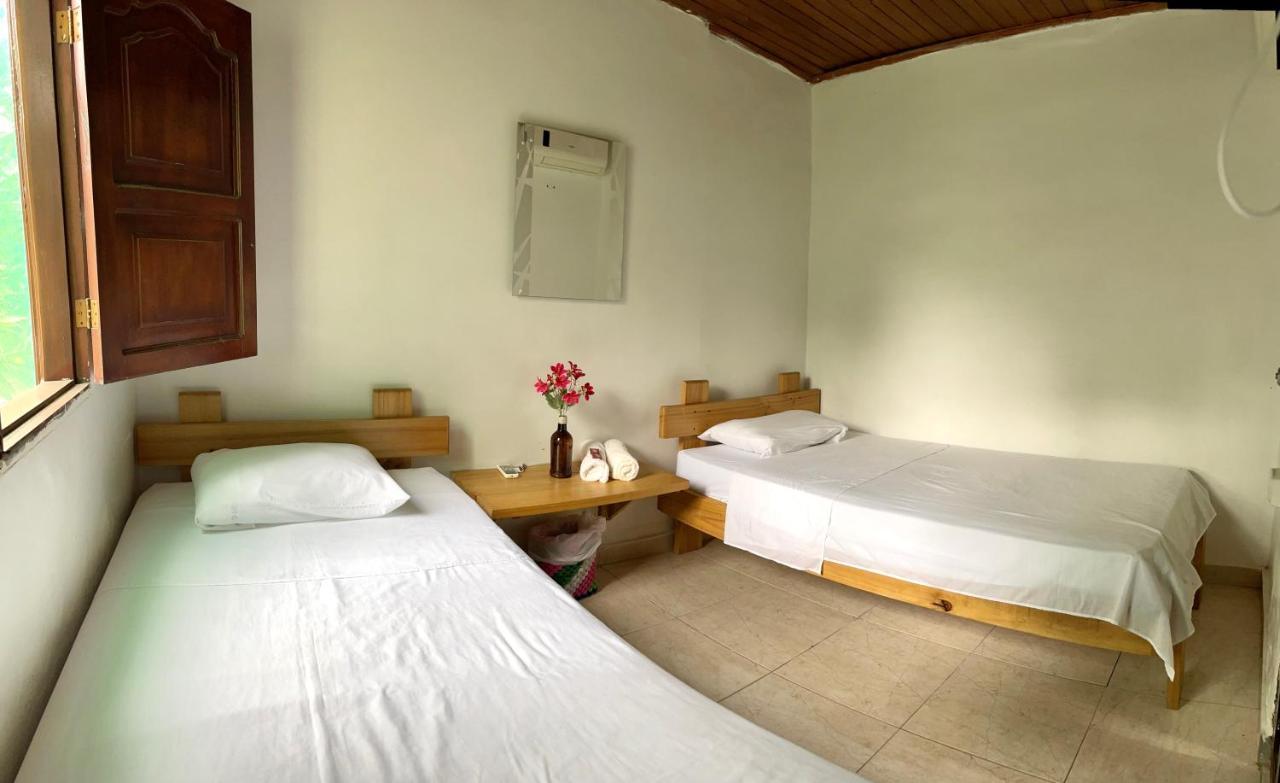 Ecohostal Palmares Del Rio Гуачака Экстерьер фото